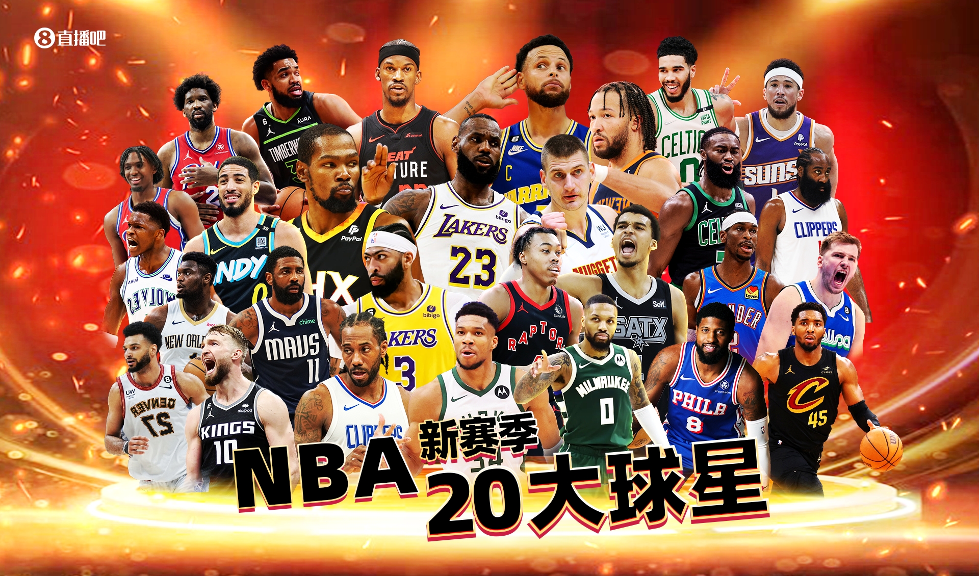 【吧友評選】NBA新賽季20大球星之No.2?你的選擇是誰？